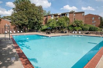 A large outdoor swimming pool
